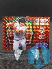 2021 Panini Prizm Mosaic Bobby Dalbec Debuts Red Green Prizm #PD18 Boston Red Sox